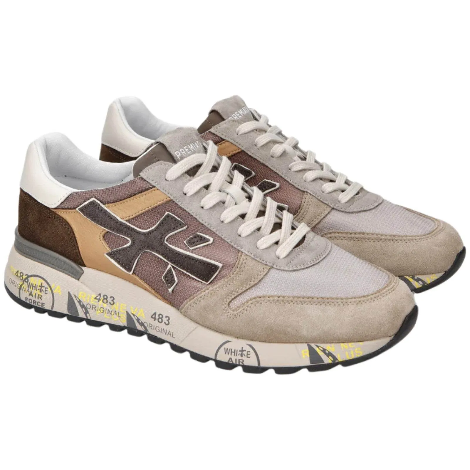 Sneaker Uomo Premiata - Mick - Beige