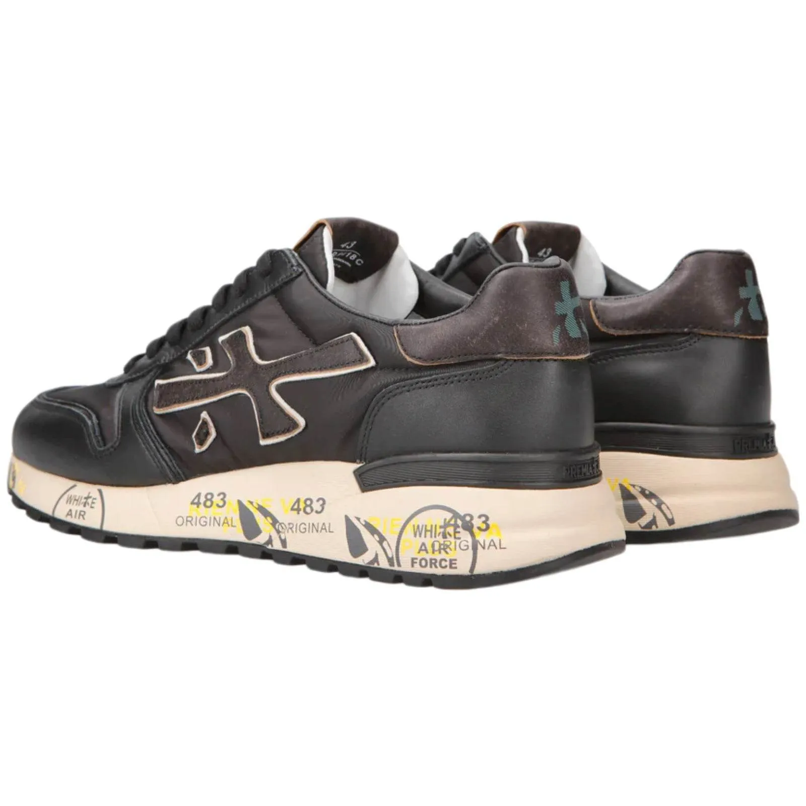Sneaker Uomo Premiata - Mick - Nero