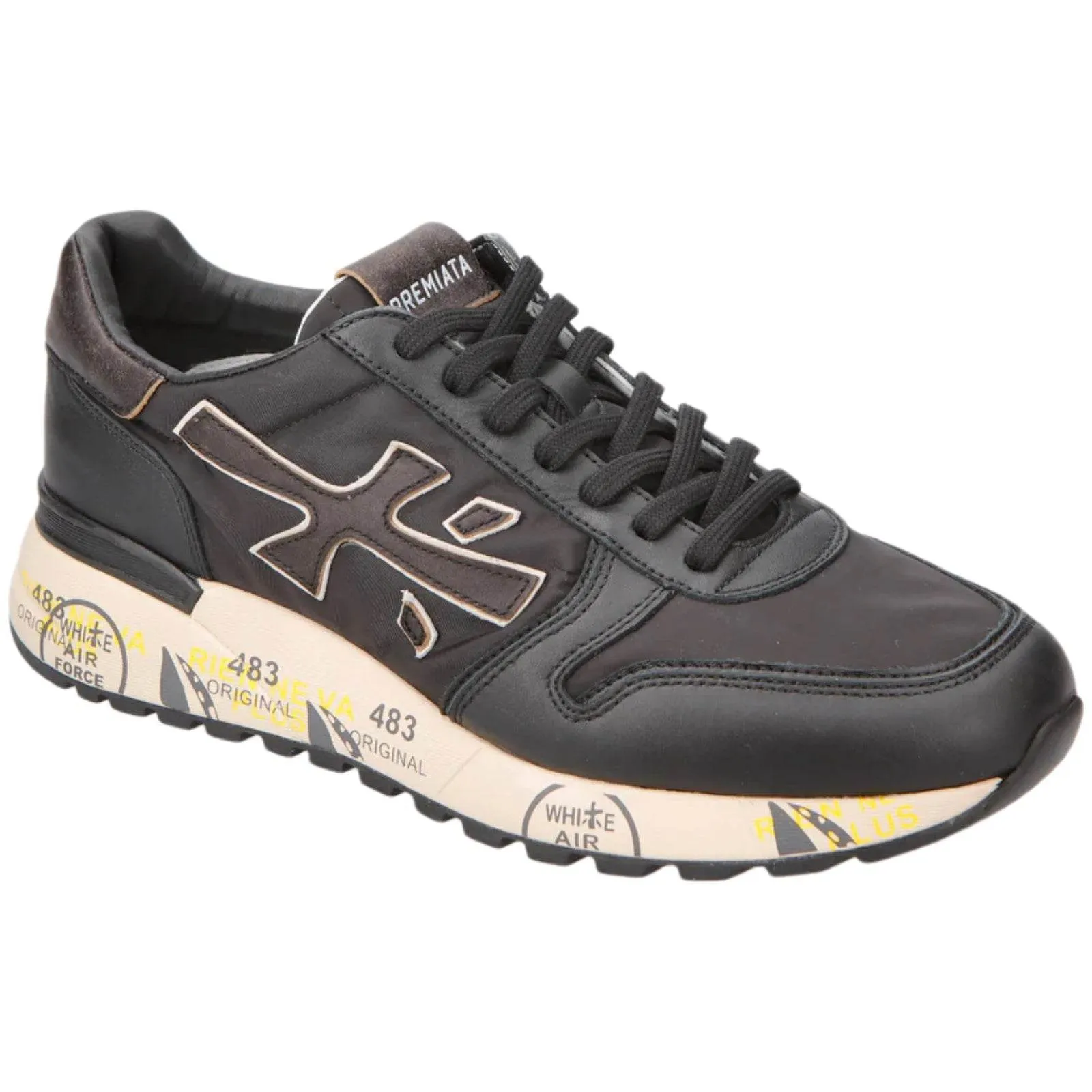 Sneaker Uomo Premiata - Mick - Nero