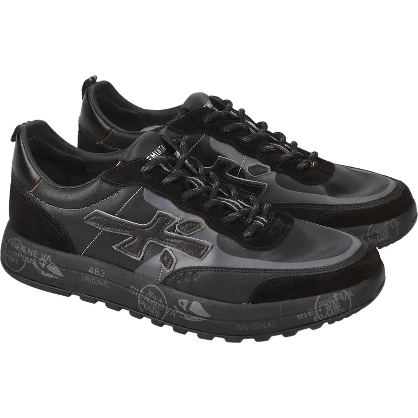 Sneaker Uomo Premiata - Nous - Nero