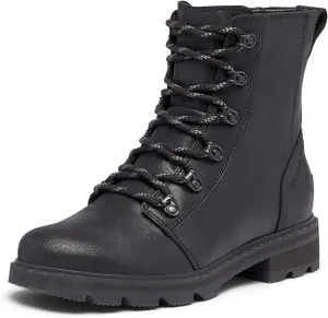 Sorel Women's Lennox Lace Rain Boot  Waterproof Leather Boots