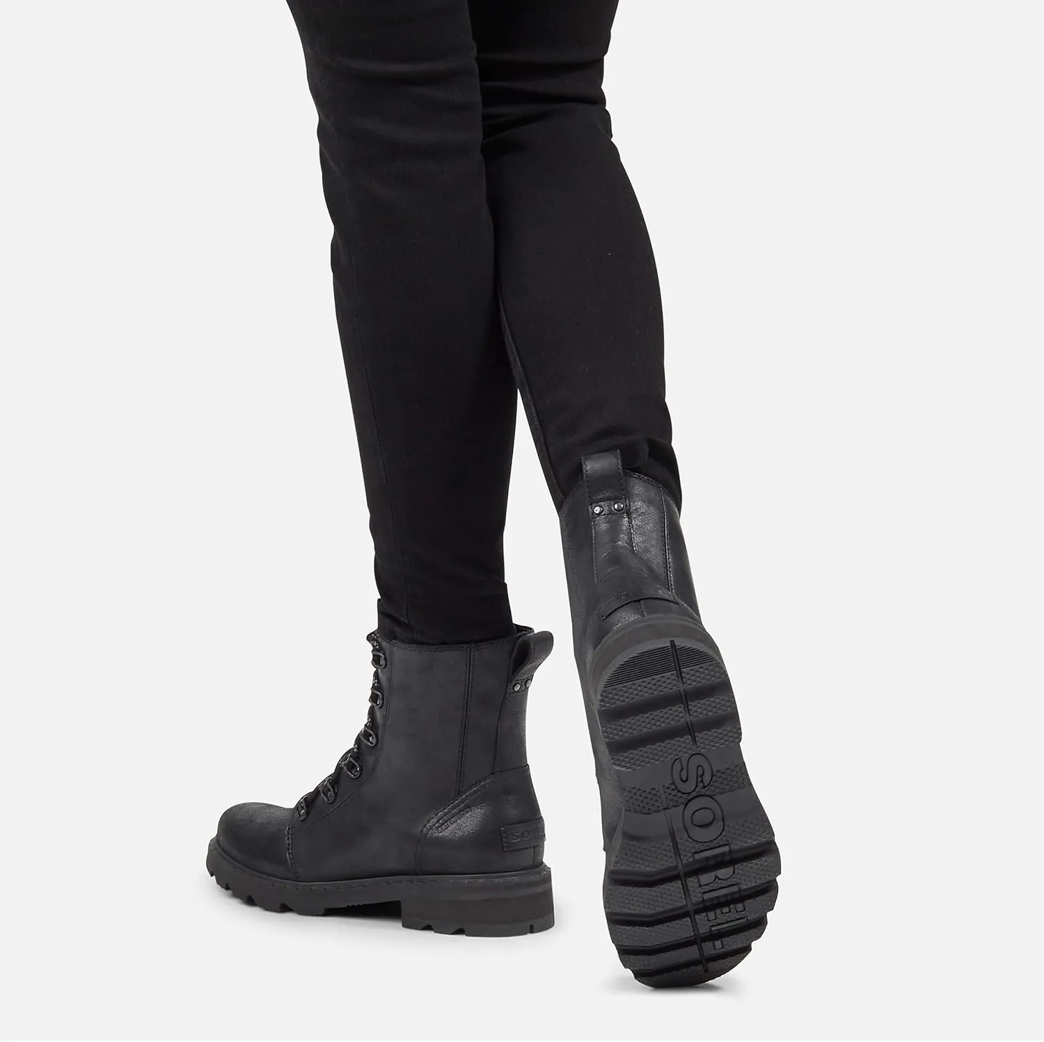 Sorel Women's Lennox Lace Rain Boot  Waterproof Leather Boots