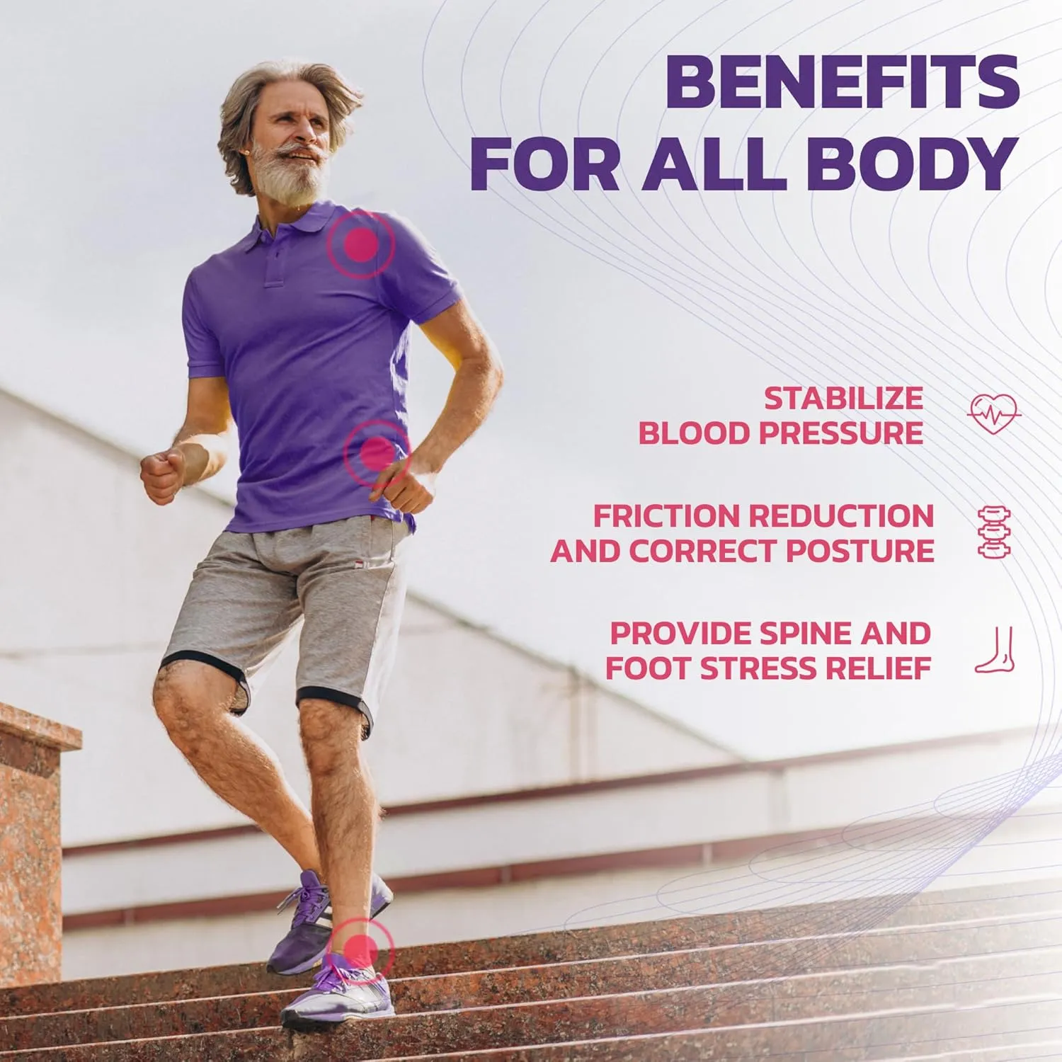 StepFlow  Orthotic Insoles for Plantar Fasciitis, Arch Support & Foot Pain Relief  Includes Free Stronger Feet Video Program, Massage Ball & Resistance Band