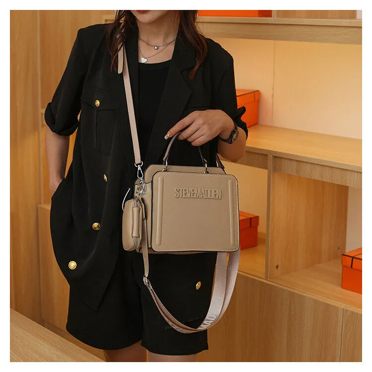 STEVEMADDEN Fashion Square Handbag