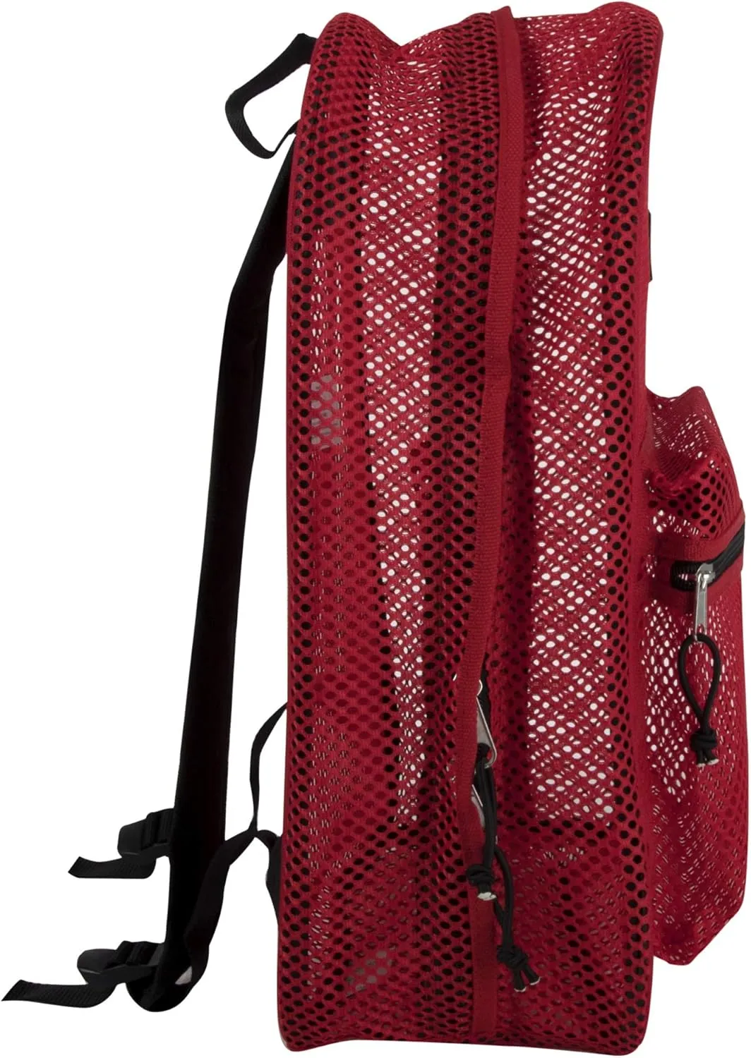 Summit Ridge Mesh Backpacks for Kids, Adults, School, Beach, and Travel, Colorful Transparent Mesh Backpacks with Padded Straps Large
