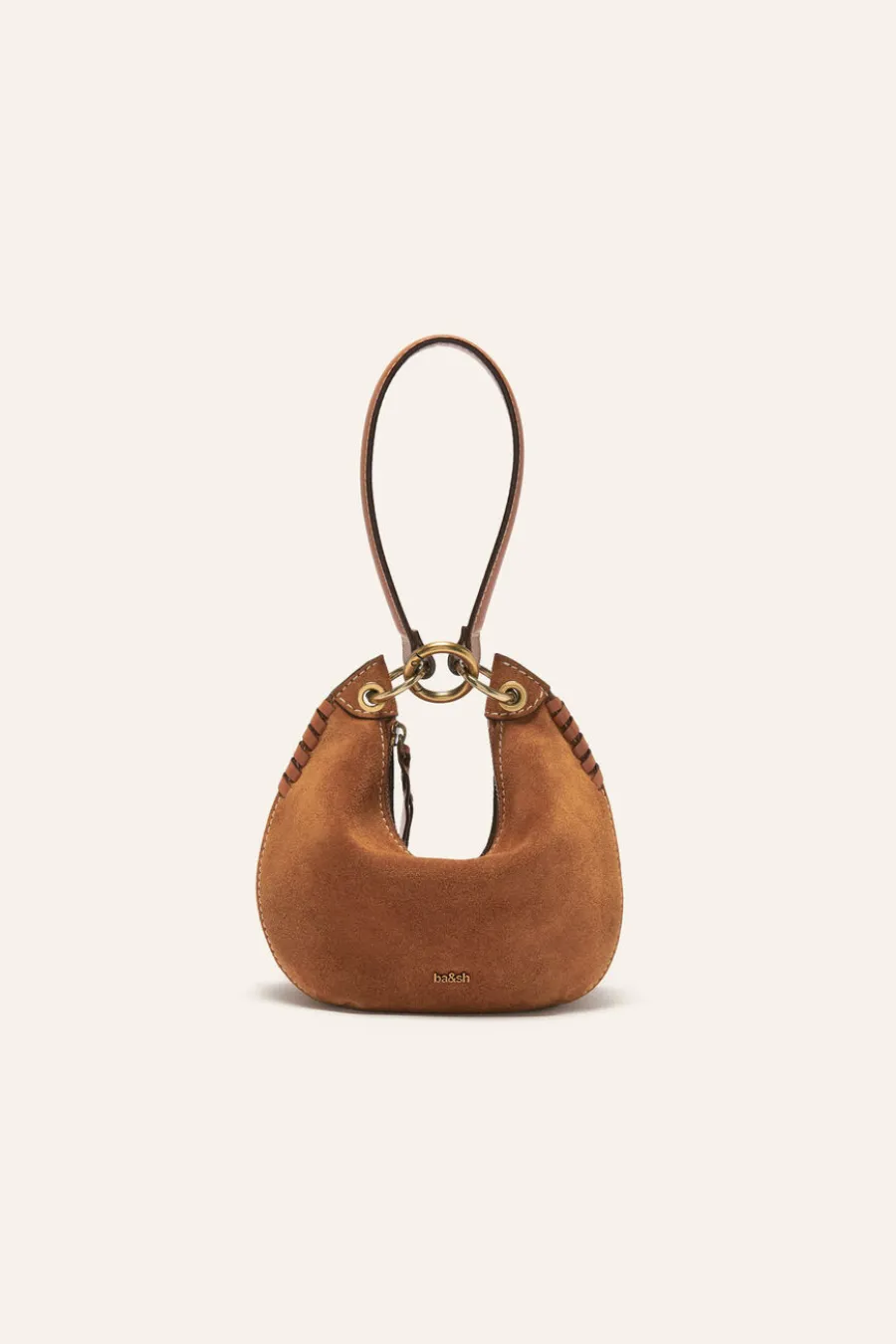 Swing Mini Suede Bag Cognac