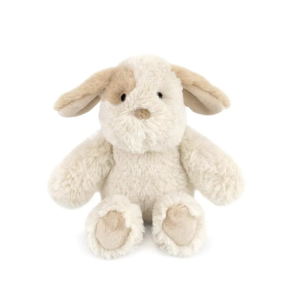 Tan Puppy Stuffy Rattle