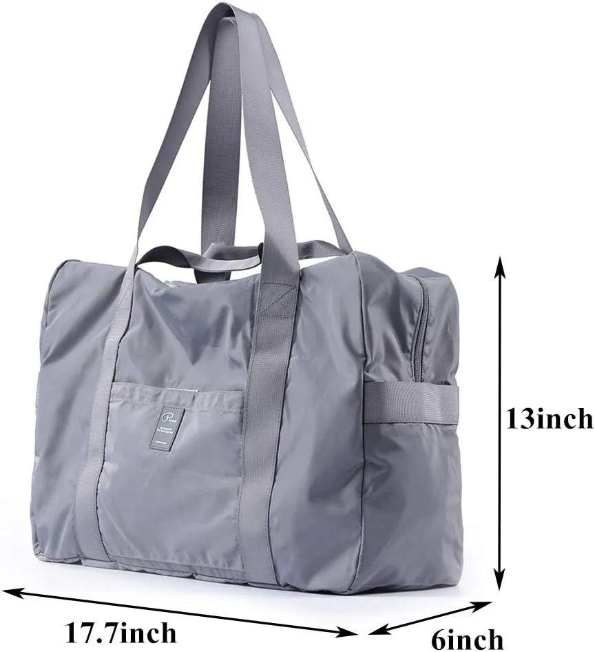 VanFn Foldable Travel Duffel Bag, Sports Duffels Gym Bag, Rainproof Nylon Totes, Sports Shoulder Handbag, Lightweight Duffle Bags For Women & Men, Outdoor Weekend Bag, P.Travel Series