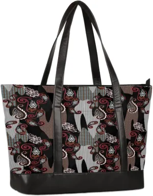 Vintage Paisley Laptop Tote Bag for Women Work Bags Purse Ethnic Teacher Handbag Shoulder Bag fits 13-15.6 inch Laptop Work Purse Office Briefcase Handbag