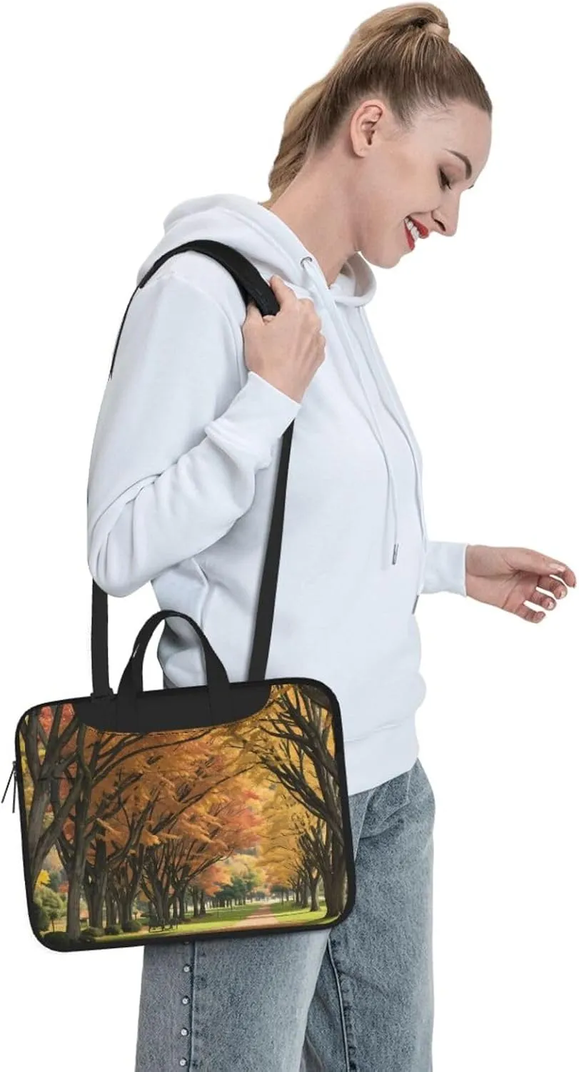 Whales Laptop Shoulder Bag Notebook Computer Case Briefcase With Shoulder Straps And Handle