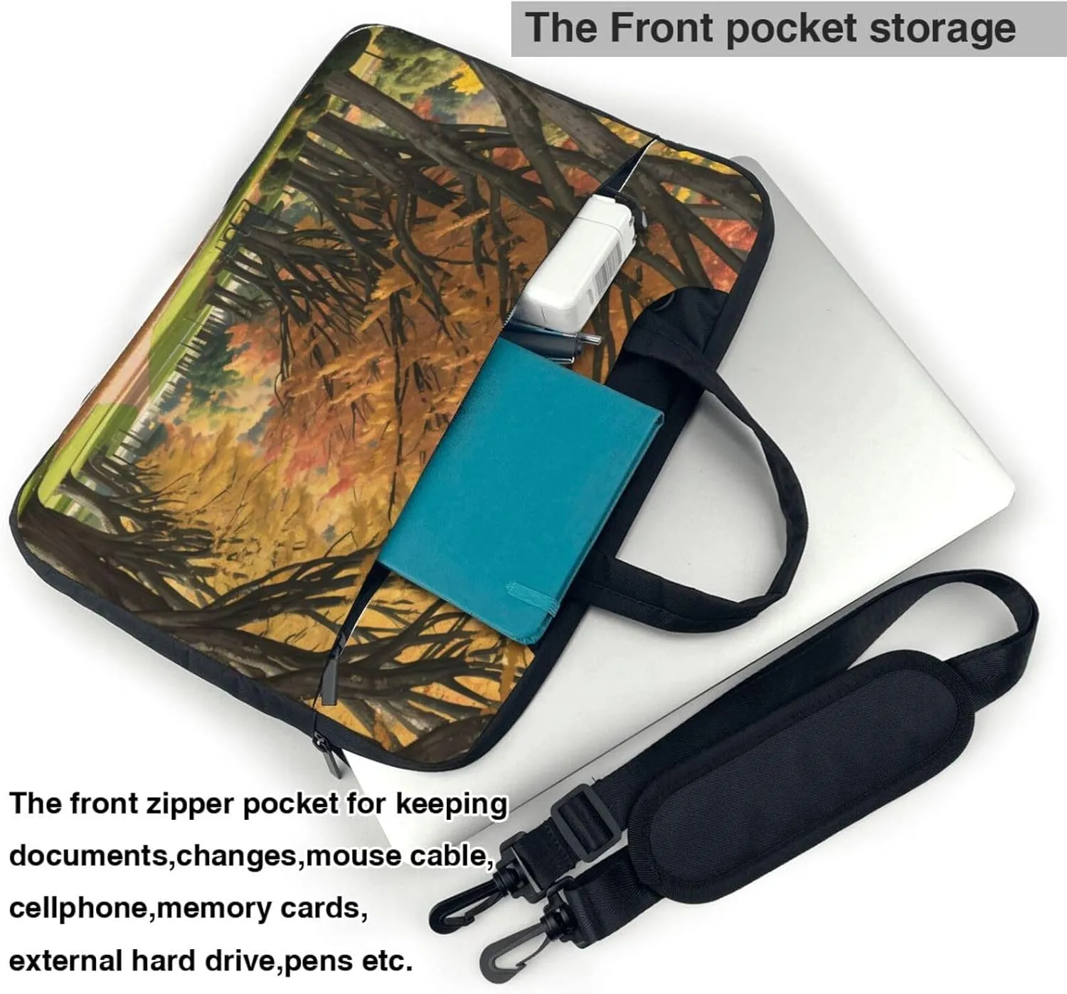 Whales Laptop Shoulder Bag Notebook Computer Case Briefcase With Shoulder Straps And Handle