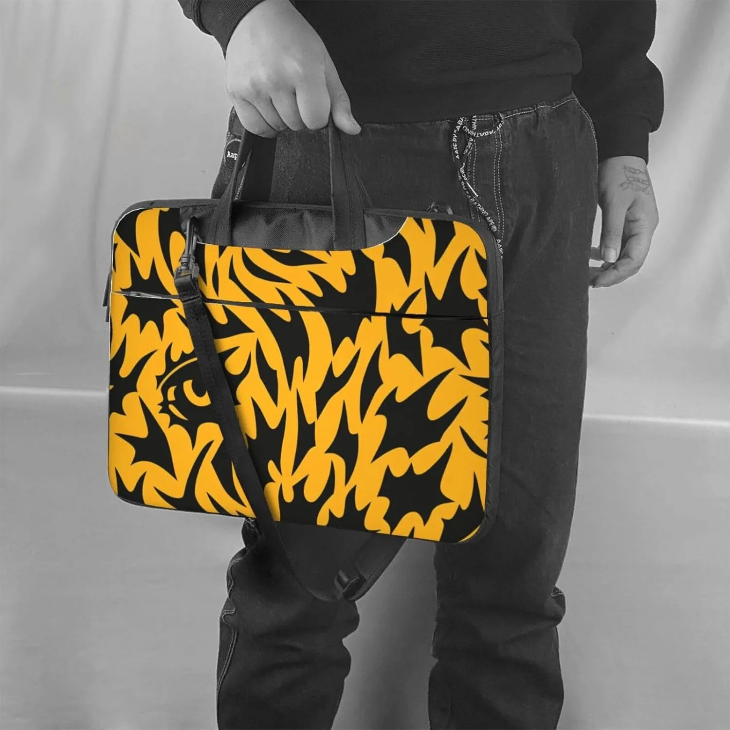 Whales Laptop Shoulder Bag Notebook Computer Case Briefcase With Shoulder Straps And Handle