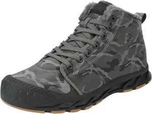 Winter Boots for Men Women's Snow Boots Size 8.5 Furry Boots Duck Boots Women's Classic Mini Boots Winter Suede Anti-Slip Ankle Snow Boots of Today