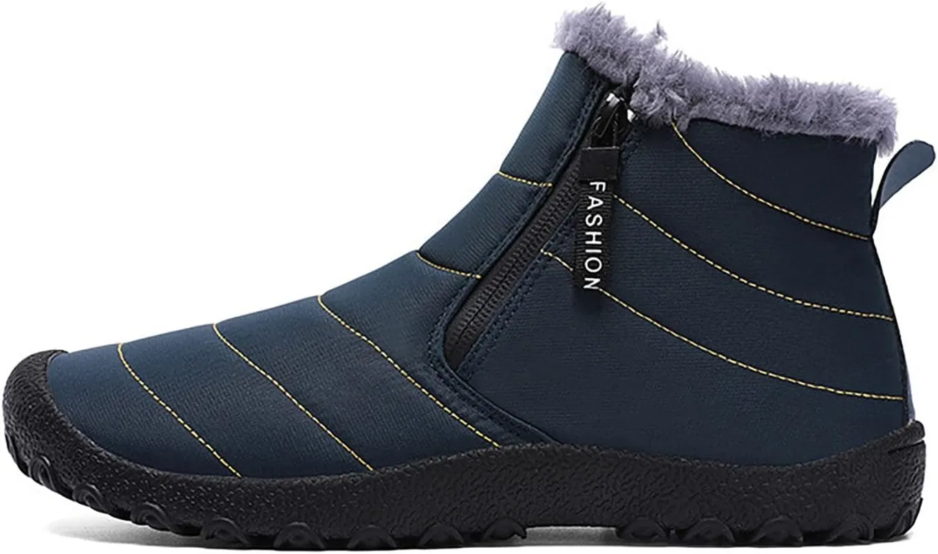 Winter Boots for Women Non Slip Black Snow Boots Women Platform Winter Booties Womens Winter Boots Winter Knee High Boots for Women Waterproof Snow Non Slip