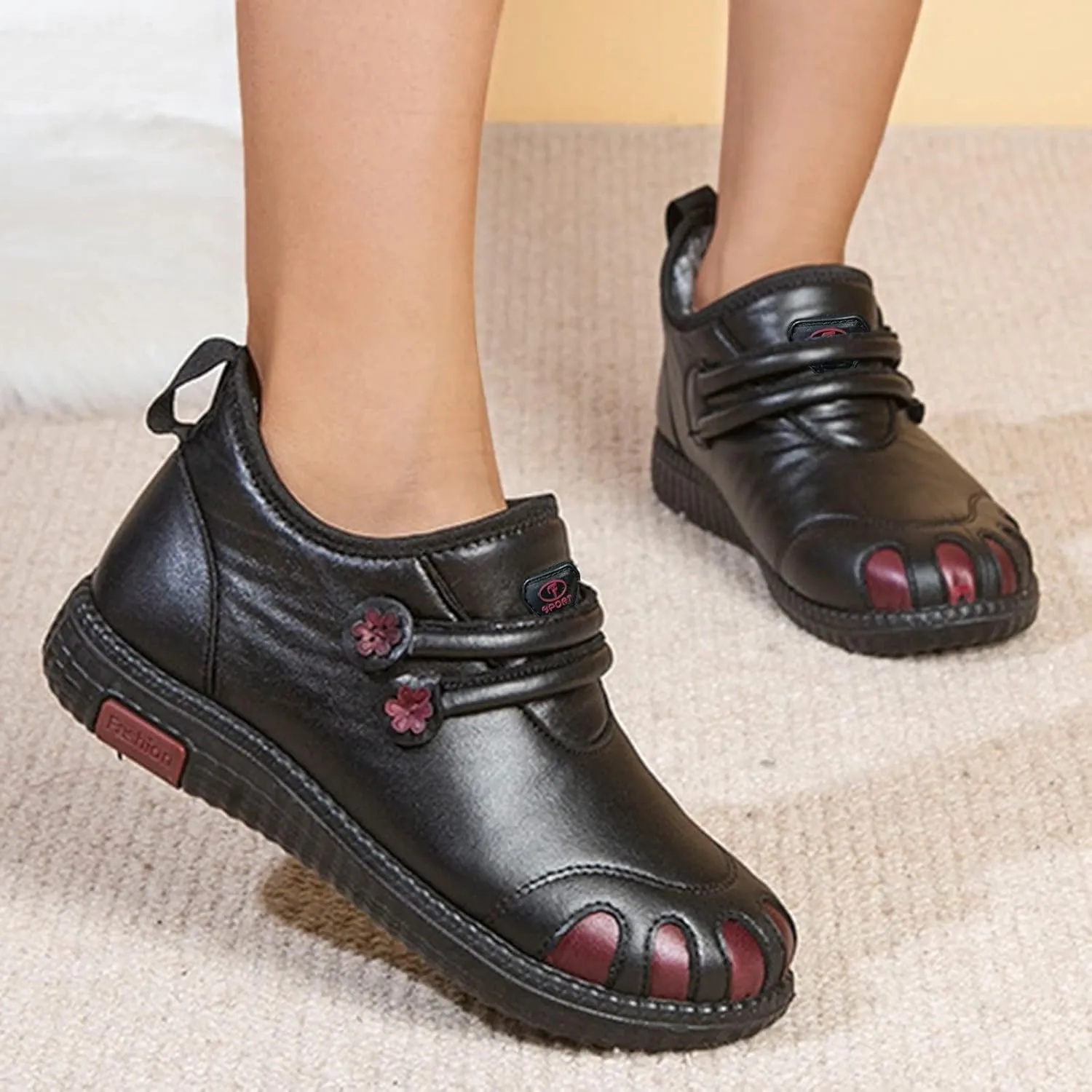 Winter Boots for Women Waterproof Thermal Women Snow Boots Size 8 Winter Boots for Women Snow Waterproof Womens Waterproof Hiking Boots Wide Width Botas Invierno Mujer Negras