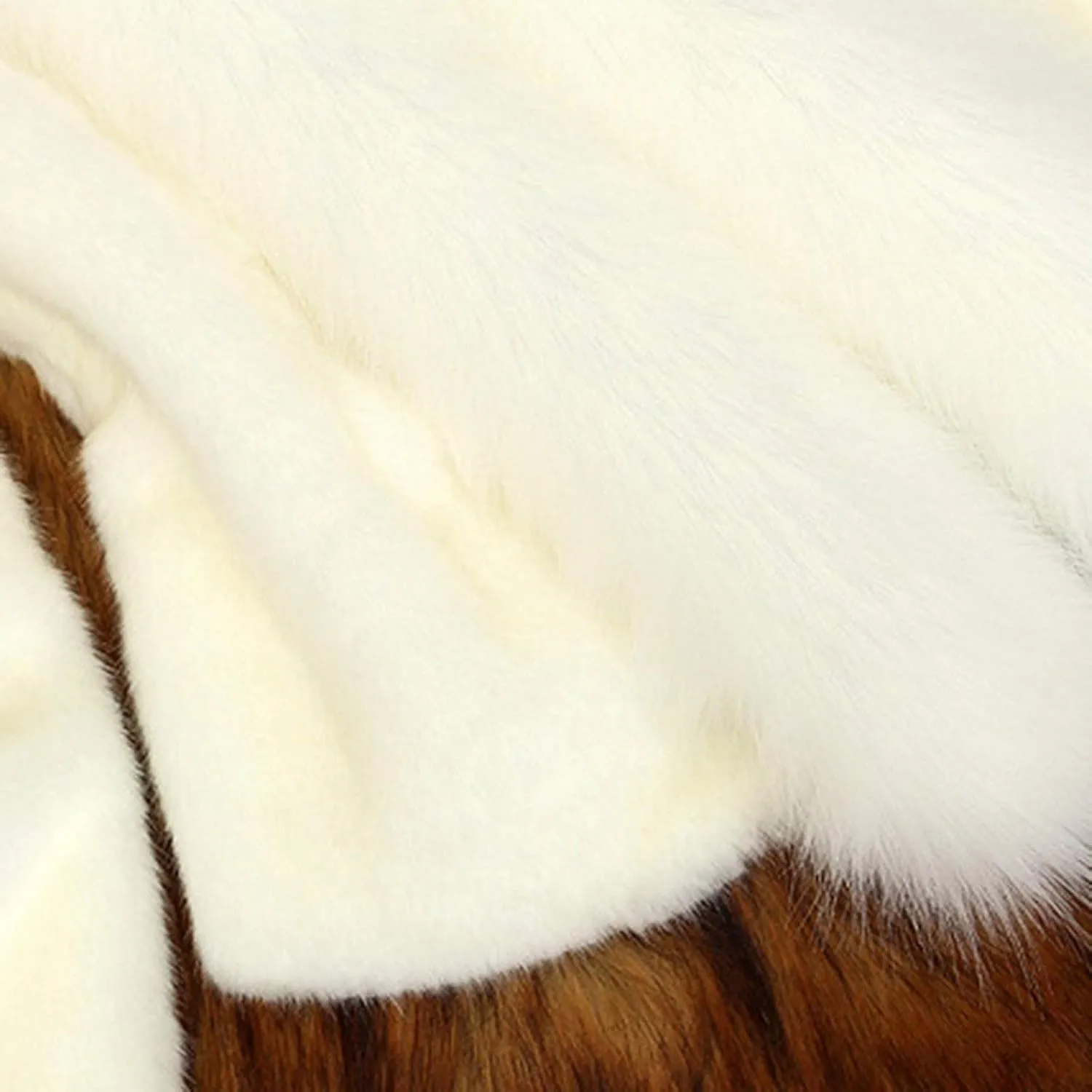 Women Faux Fur Pelt Coat Elegant Thick Warm Fashion Outerwear Fake Fur Jacket Fuzzy Fluffy Plain Coats