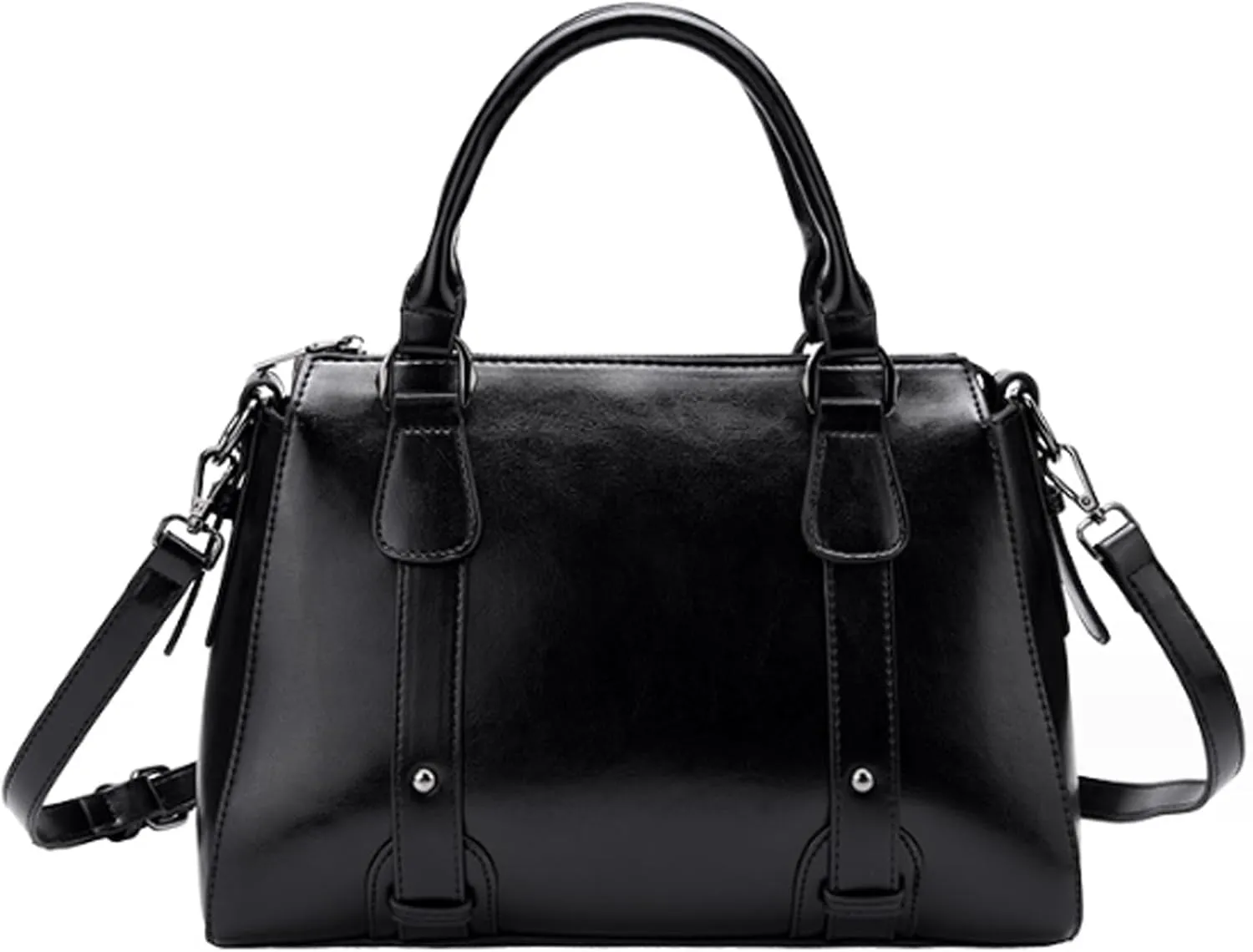 Women Top Handle Satchel Elegant Handbag Purse Leather Totes Crossbody Shoulder Bags