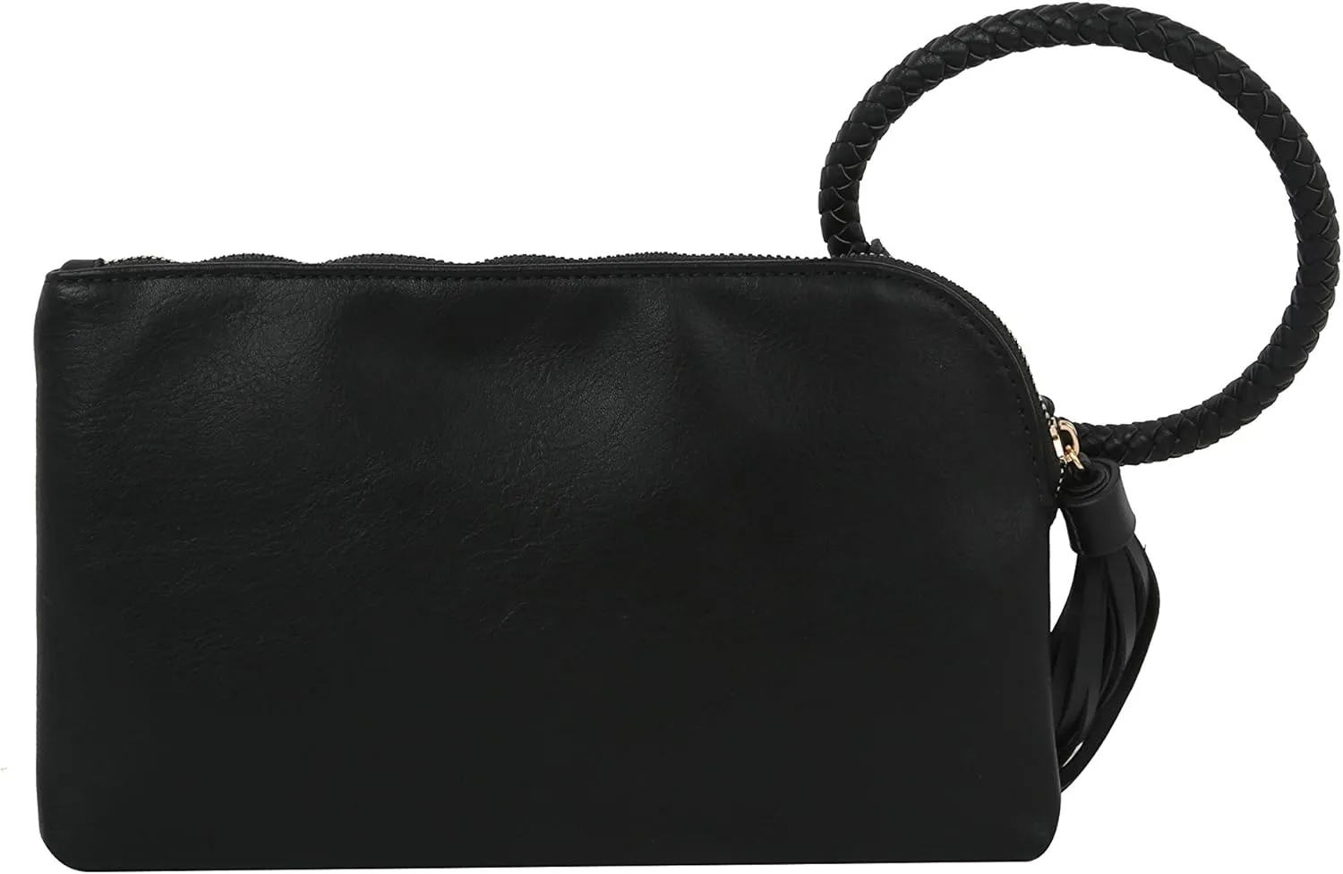 Womens Clutch Purse Wristlet Wallet Evening w/Hand Strap Casual Formal Vegan Leather - Metro Muse