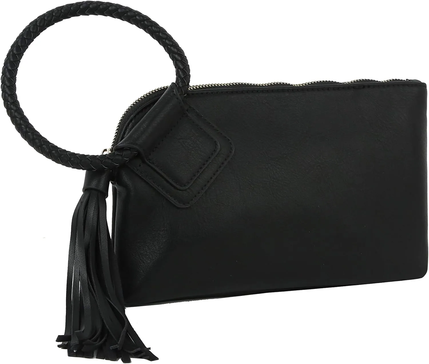 Womens Clutch Purse Wristlet Wallet Evening w/Hand Strap Casual Formal Vegan Leather - Metro Muse