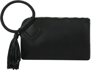 Womens Clutch Purse Wristlet Wallet Evening w/Hand Strap Casual Formal Vegan Leather - Metro Muse