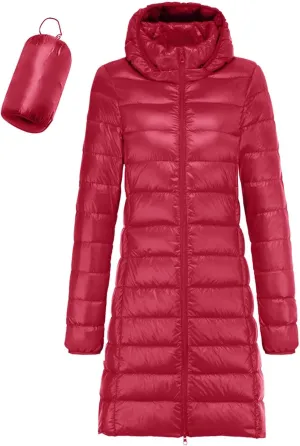 Women's Jacket Women Warm Lightweight Hoodless Windproof Winter Coat With Recycled Insulation Winter Lightweight