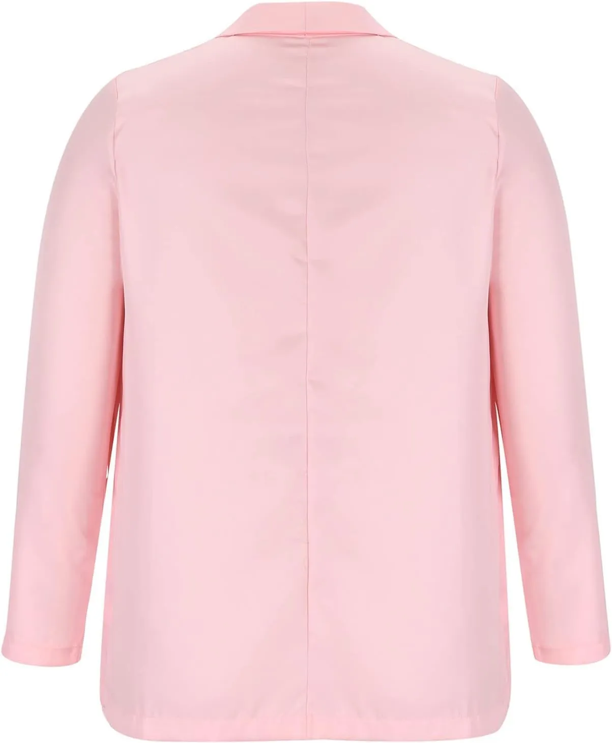 Womens Open Front Lightweight Casual Suit Jackets Fashion Long Sleeve Solid Color Business Oversized Blazer Coats