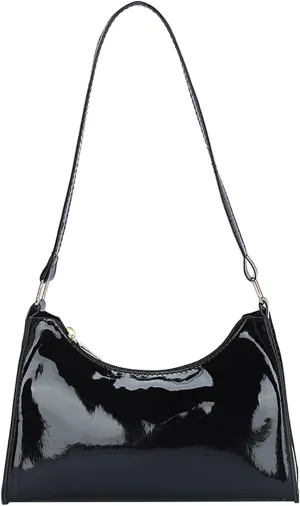 Women's Purses and Handbags Small Capacity Cute Patent Leather Shoulder Bags Shiny Evening Fashion Handbag