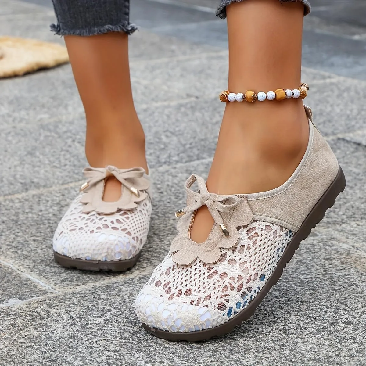 Women's Summer Breathable Loafers & Slip-Ons Comfort Mesh Fashion Shoes