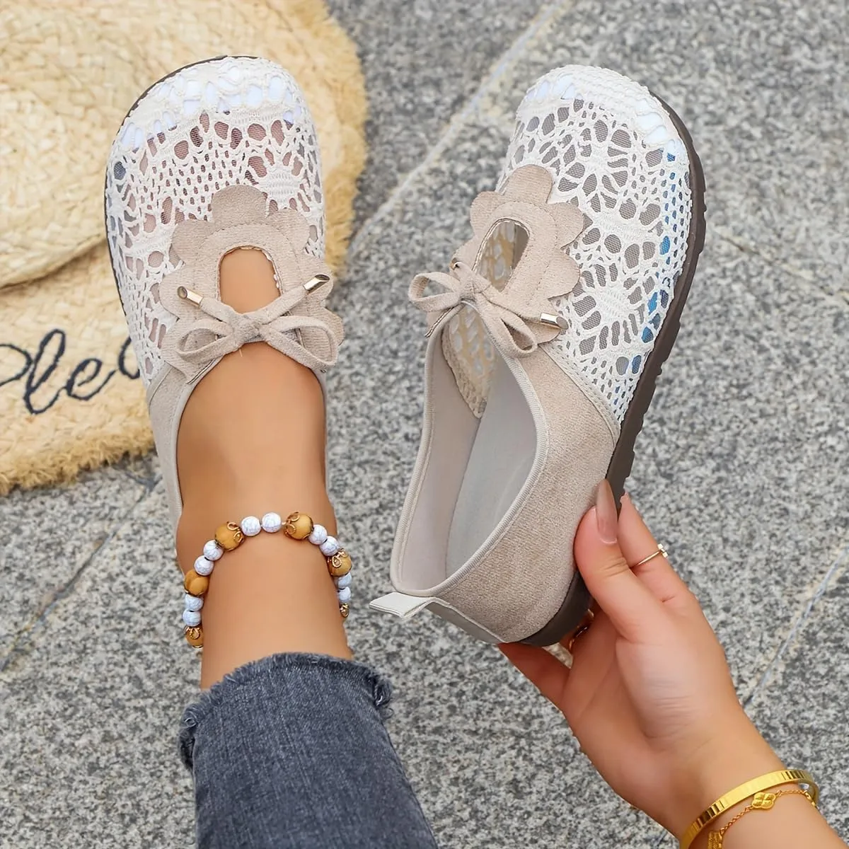 Women's Summer Breathable Loafers & Slip-Ons Comfort Mesh Fashion Shoes