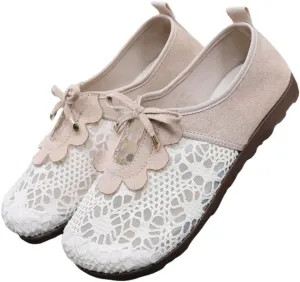 Women's Summer Breathable Loafers & Slip-Ons Comfort Mesh Fashion Shoes