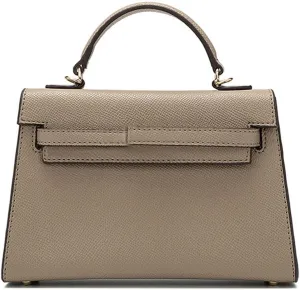 Womens Top Handle Leather Handbags Mini Purses Totes Satchel Shoulder Bag for Ladies