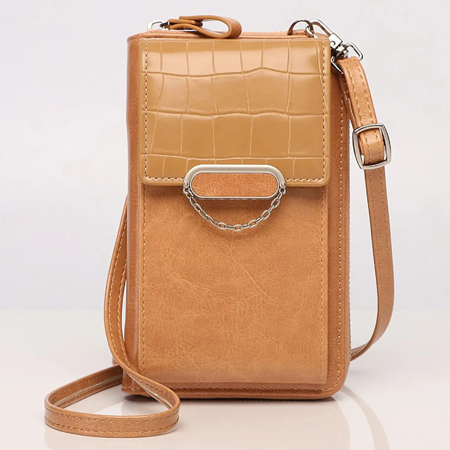 Women's Trendy Purses Vegan Leather Hobo Handbags Waterproof Nylon Crossbody Bags for Woman Trendy Gifts for Mom(Gold)