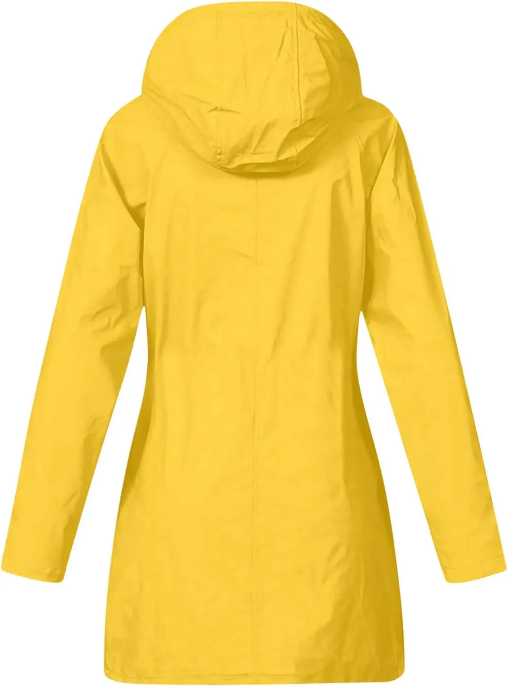 Womens Waterproof Rain Jacket with Hood Lightweight Rain Coats Outdoor Windbreaker Jackets Zip Up Windproof Coats