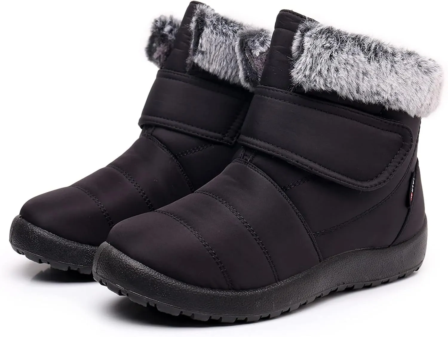Women's Waterproof Snow Boots Wide Width Women's Waterproof Boots Ankle Winter Boots for Women Waterproof Wide Feet Women's Insulated Winter Boots Size 7.5 Winter Boot for Women Fur