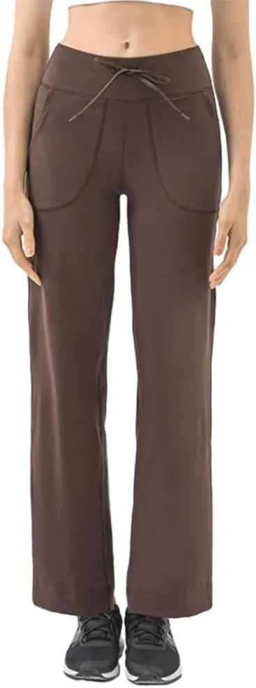 Women's Wide Leg Lounge Pants,Soft High Waisted Wide Leg Pants,Loose Yoga Pants,Stretch Trouser Pants